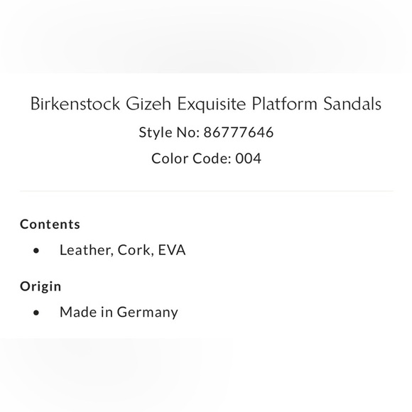 Birkenstock Gizeh Flex Platform Leather Sandals Size 9 NEW - Picture 13 of 15